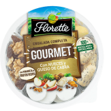 FLORETTE ENSALADA COMPLETA GOURMET NUEC-QUESO180GR