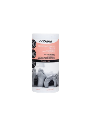DESODORANTE BABARIA PIES POLVO TALCO B/100 ML