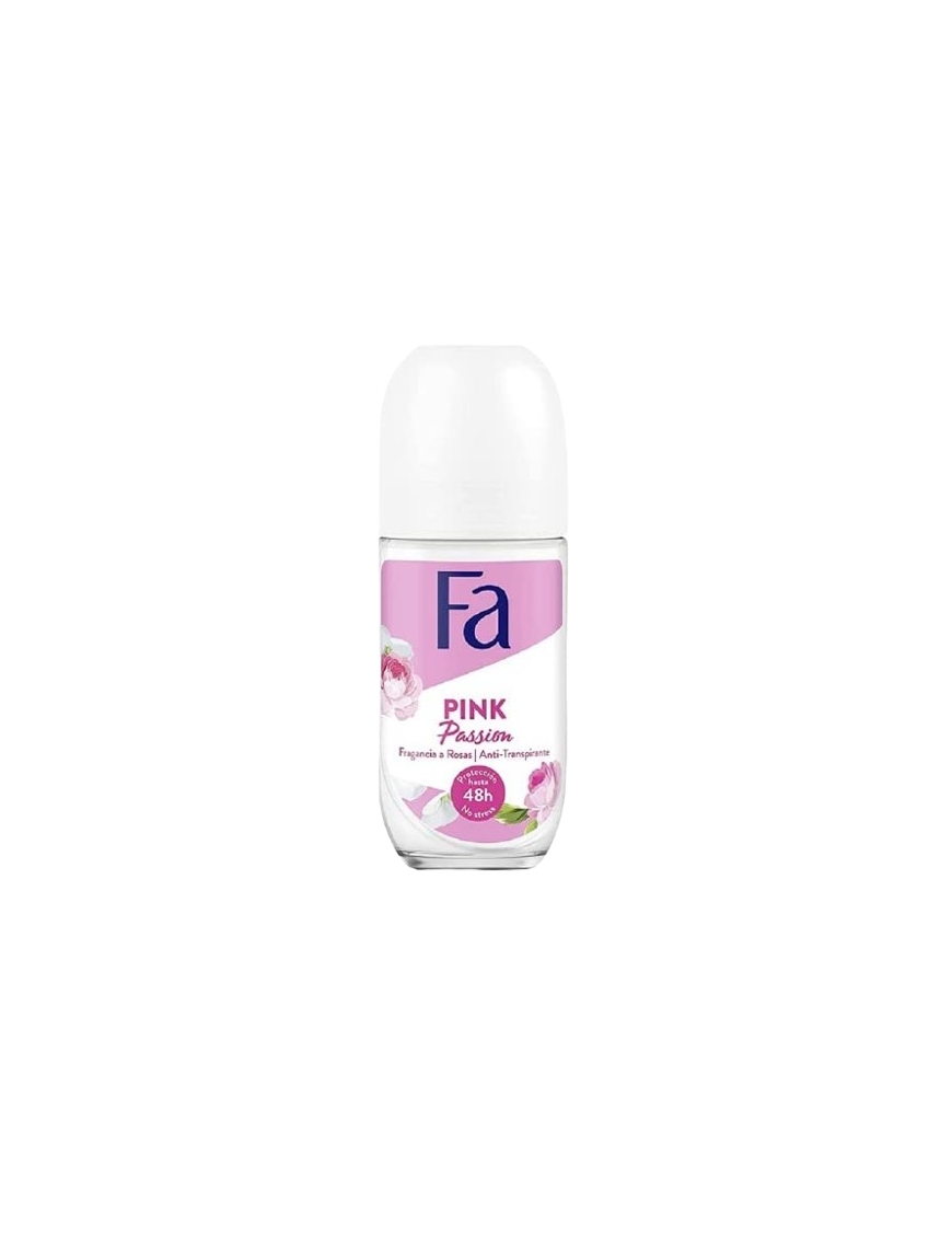 DESODORANTE FA PINK & PASSION ROLL-ON 50 ML