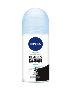 DESODORANTE NIVEA FRESH BLACK & WHITE ROLL-ON 50ML