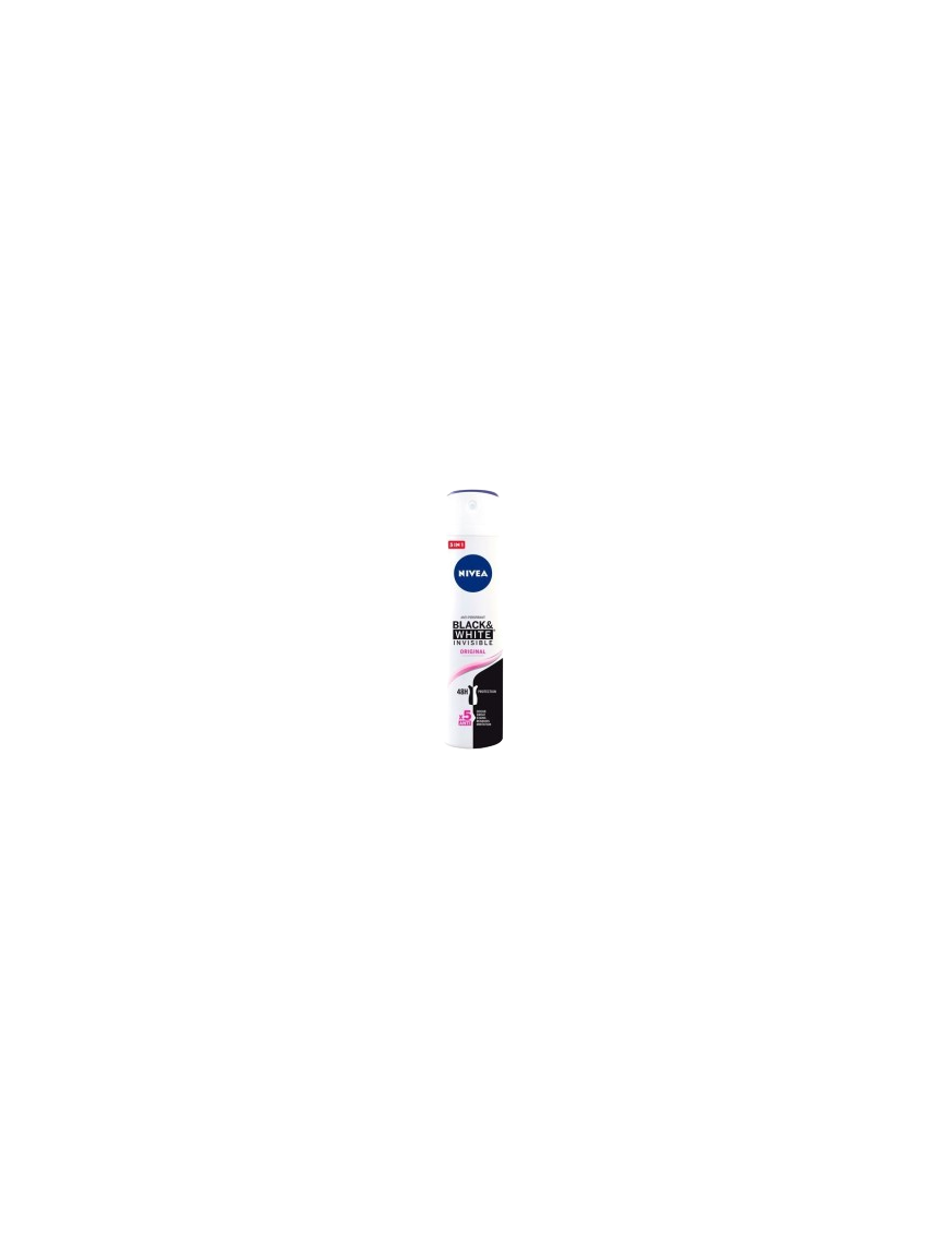 DESODORANTE NIVEA ORIGINAL BLACK & WHITE SP/200ML