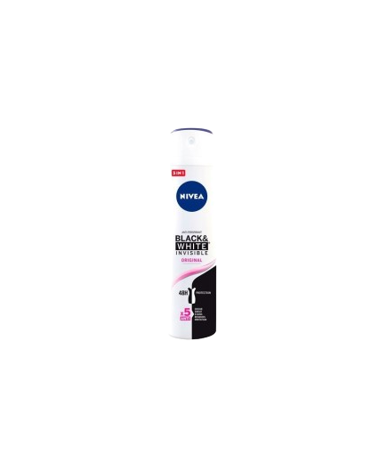 DESODORANTE NIVEA ORIGINAL BLACK & WHITE SP/200ML