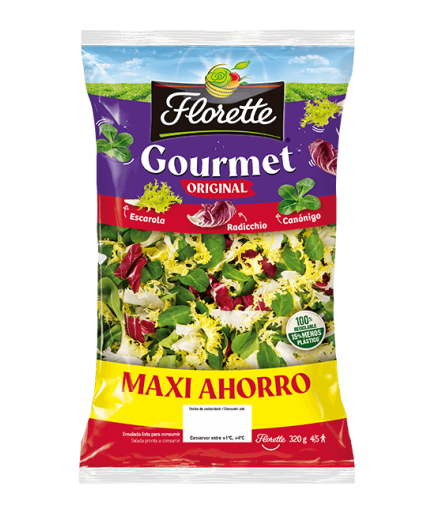 FLORETTE ENSALADA GOURMET ORIGINAL  MAX-AHORR 320G