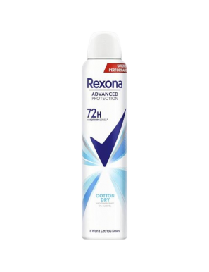 DESODORANTE REXONA COTTON DRY 72H SP/200 ML