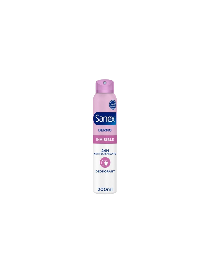 DESODORANTE SANEX DERMO INVISIBLE SP/200 ML