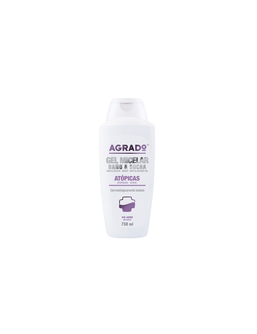 GEL BAÑO AGRADO MICELAR PIELES ATOPICAS  B/750 ML