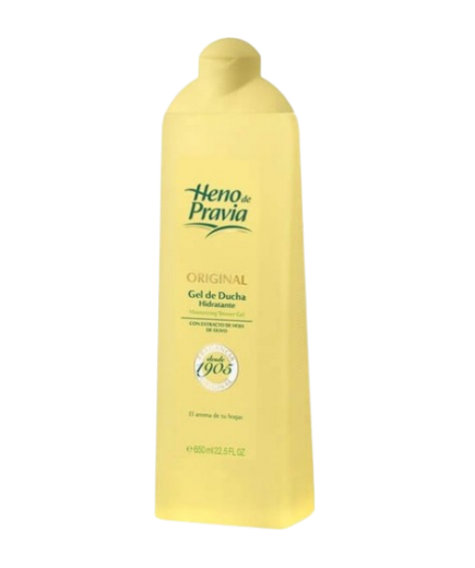 GEL BAÑO HENO PRAVIA CLASICO B/650+100 ML
