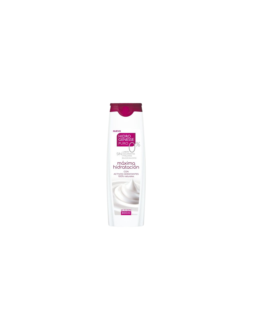 GEL BAÑO HIDRO/GENESSE MAX. HIDRATACION B/800 ML
