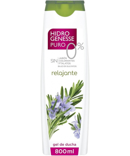GEL BAÑO HIDRO/GENESSE RELAJANTE  B/800ML.