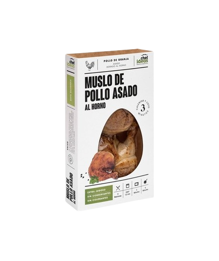 CHEF IDEAS POLLO MUSLO ASADO AL HORNO B/330 GR