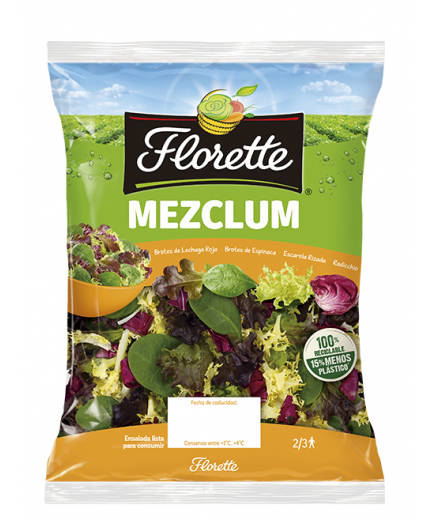 FLORETTE ENSALADA MEZCLUM BOLSA/500 GR