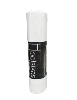 B/BASURA 41X36 PAPELERA MINI BLANCA BOLSIKA B/50U