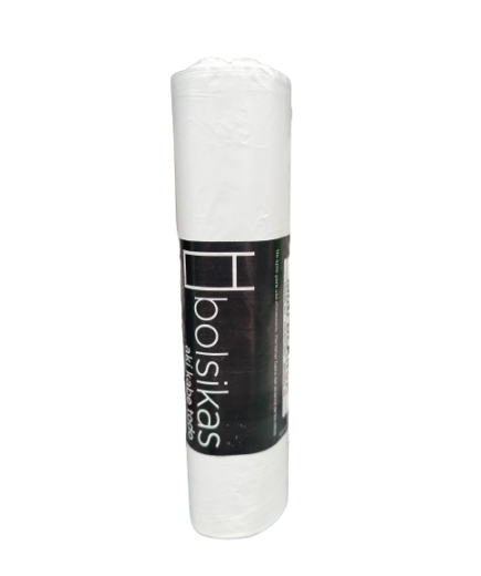 B/BASURA 41X36 PAPELERA MINI BLANCA BOLSIKA B/50U