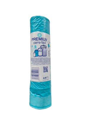 B/BASURA 55X55 AUTOCIERRE PREMIUM B/15 UD