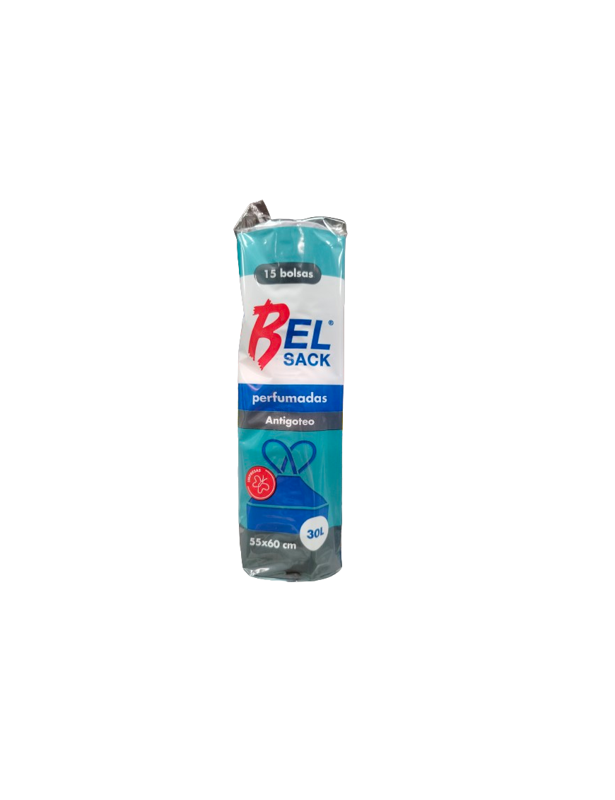 B/BASURA 55X60 AUTOCIERRE PERF. "BEL SACK" B/15 UD