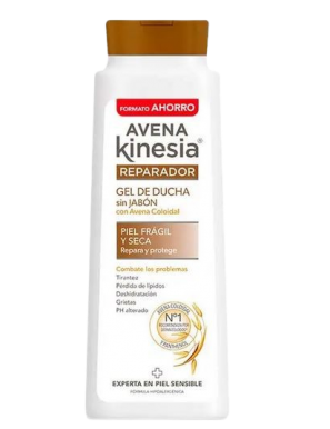 GEL BAÑO KINESIA AVENA REPARADOR BOTELLA 750 ML