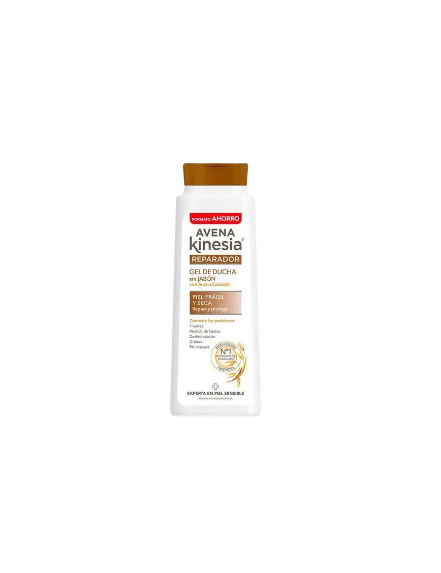 GEL BAÑO KINESIA AVENA REPARADOR BOTELLA 750 ML