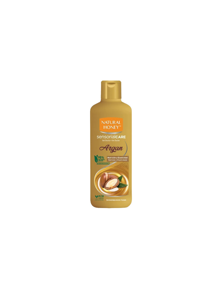 GEL BAÑO NATURAL HONEY ELIXIR ARGAN B/600 ML