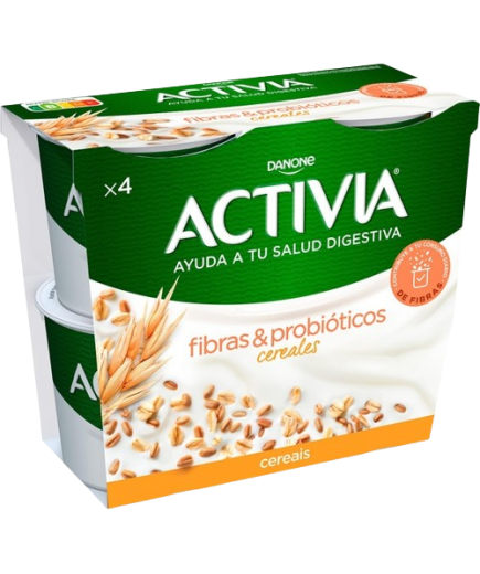 DANONE ACTIVIA CEREALES PACK/4UD