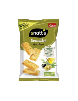 APERITIVOS BOCADITOS SNATT´S OLIVAS-ROMERO B/80 GR