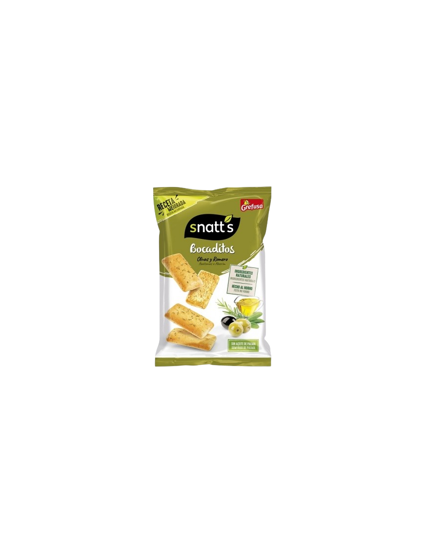 APERITIVOS BOCADITOS SNATT´S OLIVAS-ROMERO B/80 GR