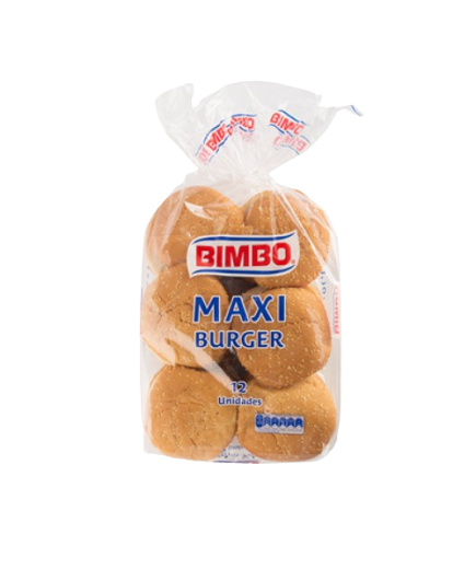 PAN BIMBO BURGUER MAXI 12 UDS