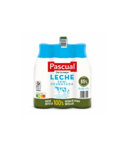 LECHE PASCUAL CLASICA SEMI-DESN.BOT.1.50.L