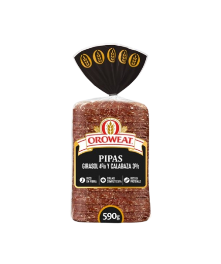 PAN BIMBO OROWEAT PIPAS 590 GR