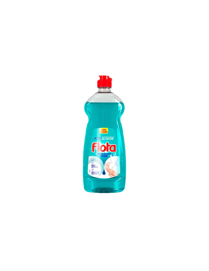 LAVAVAJILLAS FLOTA ACTIVE PROTECT AZUL  BOT/750 ML