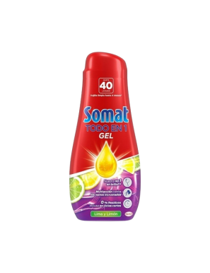 LAVAVAJILLAS SOMAT GEL LIMA-LIMON 40 D B/720ML
