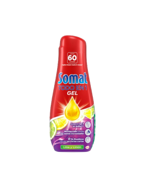 LAVAVAJILLAS SOMAT GEL LIMON 60 DOSIS B/1,08L