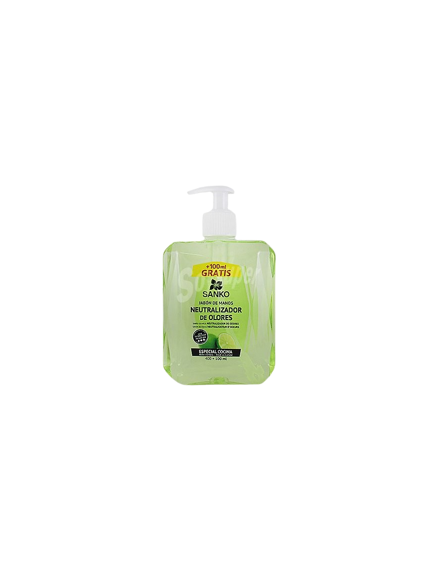 JABON LIQUIDO COCINA SANKO NEUTRALIZADOR DF/500 ML