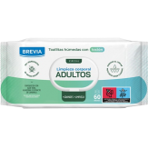 TOALLITAS HIGIENE ADULTO BREVIA P/60 UD