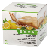 TOALLITAS PERFUMADAS LIMON BREVIA P/12 UD