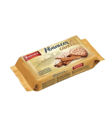 DULCES LAGUIMAR ASINEZ ABANICO CANELA 150G