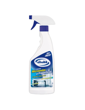 LIMPIADOR MICROONDAS-FRIGORIFICOS CHUBB B/500 ML