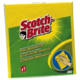 BAYETA FIBRA AMARILLA 36X40 SCO/BRIT MULTIUSO P/1U