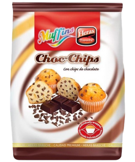DULCES LAGUIMAR HERAS MAGDALENAS CHOC CHIP