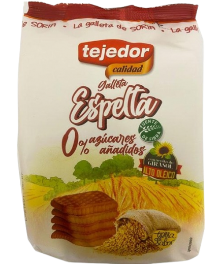 DULCES LAGUIMAR TEJEDOR ESPELTA 0% 250GR