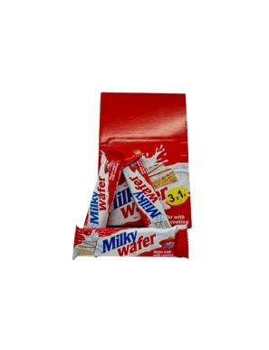 DULCES LAGUIMAR WAFER MILKY/CARAMEL BARRITA 45 GR