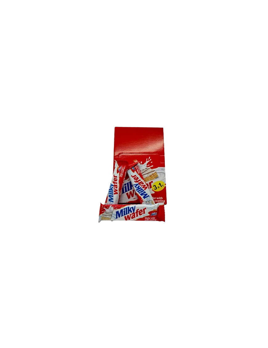 DULCES LAGUIMAR WAFER MILKY/CARAMEL BARRITA 45 GR