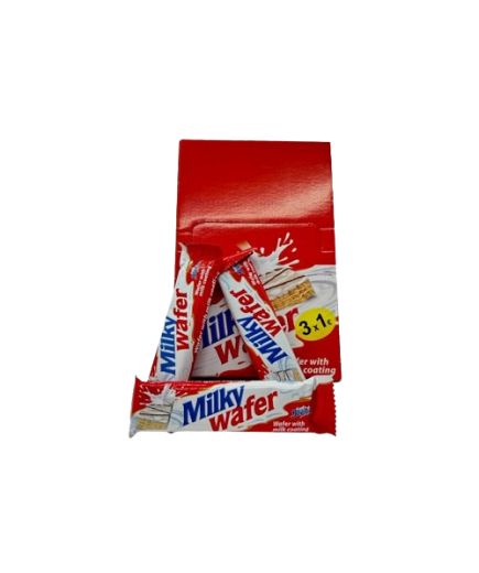 DULCES LAGUIMAR WAFER MILKY/CARAMEL BARRITA 45 GR