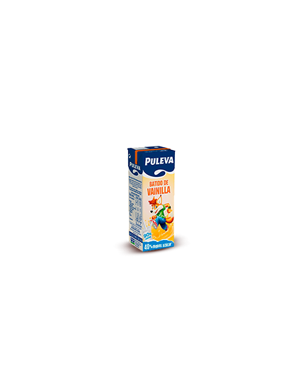 BATIDO VAINILLA PULEVA BRICK 200 ML PACK-6 UD