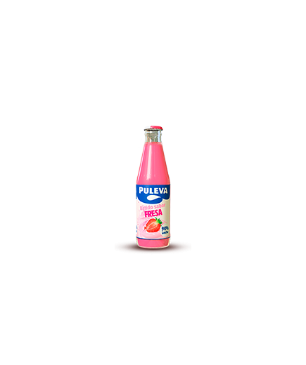 BATIDO FRESA PULEVA VIDRIO-200.ML.