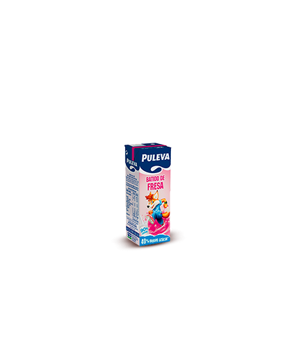 BATIDO FRESA PULEVA BRICK 200 ML PACK-6 UD