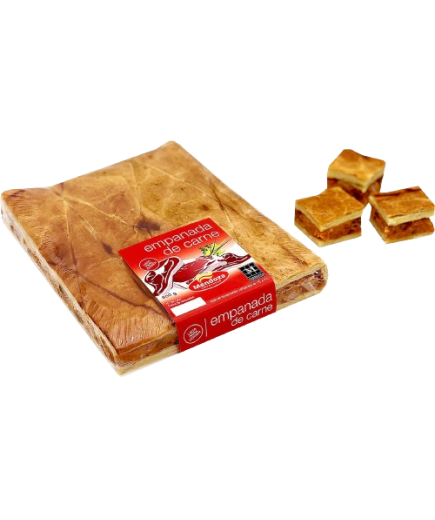 EMPANADA DE HOJALDRE CON CARNE MENDOZA P/600 GR