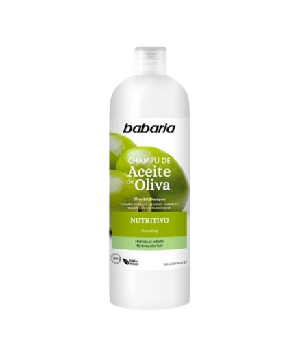 CHAMPU BABARIA ACEITE OLIVA NUTRITIVO  BOTE 700 ML