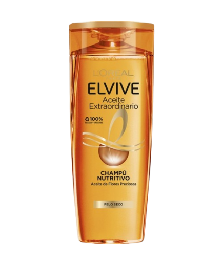 CHAMPU ELVIVE LOREAL ACEITE EXTRAORDINARIO B/370ML
