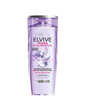 CHAMPU ELVIVE LOREAL HIALURONICO B/370 ML