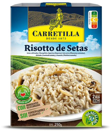 RISOTTO DE SETAS CARRETILLA P/250 GR